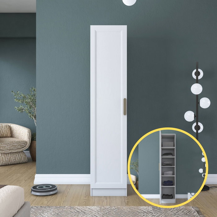 Hanah Home Armario BA204 - 4598 Blanco Hanah Home Armario BA204 - 4598 Blanco
